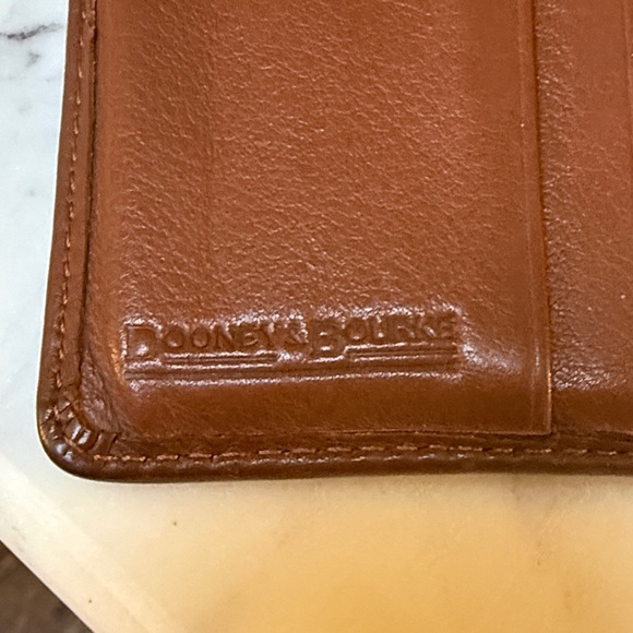 Dooney & Bourke Chestnut Leather Wallet - Picture 7 of 8